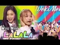 Download Lagu [HOT] WEKIMEKI - La La La, 위키미키 - 라 라 라 Show Music core 20180303