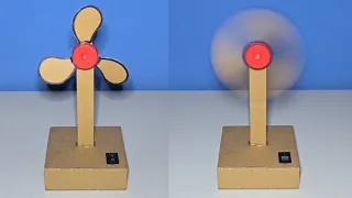 Cómo Hacer un Ventilador de Cartón Casero (Muy Fácil)