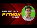 Learn Python List in 10 minutes Bangla Python Tutorial for Lazy Student Bengali