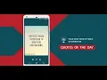 Quotes of the day android app demo