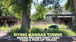 Dying KANSAS Towns Where Houses Cost Less Than A Pick-Up Truck