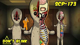 dont blink scp 173 the sculpture scp animation 