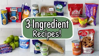 8 TASTY 3-INGREDIENT RECIPES | The EASIEST Cheap Meals & TREATS :) | Julia Pacheco