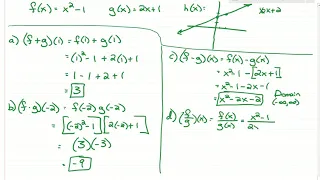 2 8 - Function Operations and Compositions