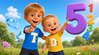 Count to 5 Song | Learn Numbers 1-5 for Toddlers | Kids Songs