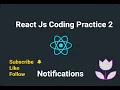 Coding Practice 2 B using React JS CCBP NXTWAVE full code
