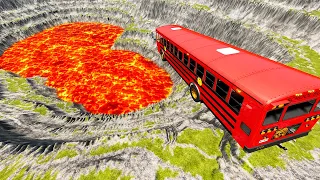 School Bus Crashes & Jumps 208 – BeamNG.Drive
