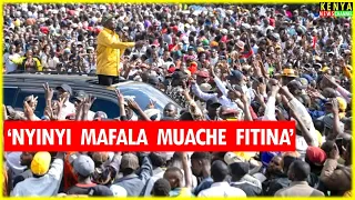 Ruto FULL ANGRY speech today in front of Mega Crowd in Ukambani Matuu deconstructing Kalonzo Sifuna