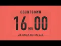 16 Minute Countdown Timer Flip Clock with Chime Alerts
