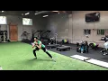 1KB Goblet Transverse Lunge