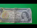 SUPER RARE CANADIAN 1 DOLLAR BILL 1973 RARE BILL WORTH ALOT MONEY COLLECTIBLES RARE COINS