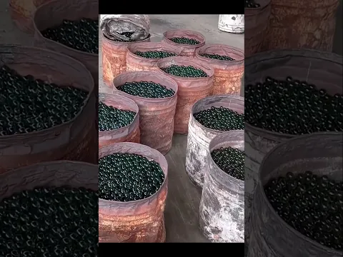 Waste Glass Scrap to Marble Balls #marble #glass #manufacturing #factory #machine #recycle