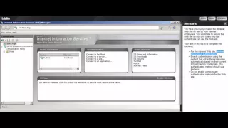 7 5 3 Configure IIS Authentication