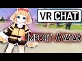 Vrchat - import Peashy avatar easiest model to import
