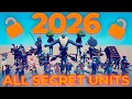 How to Unlock ALL SECRET UN TS in TABS Full Guide Totally Accurate Battle Simulator