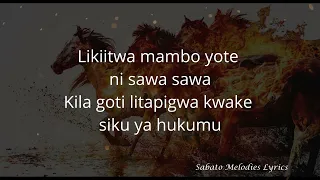 magari na farasi lyrics