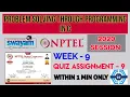 Problem solving through Programming In C - NPTEL WEEK 10 QUIZ ASSIGNMENT SOLUTION