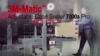 Modified 3M-Matic™ Side Belt Adjustable Case Sealer 8000a T-Table. 