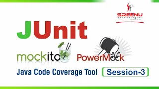 JUnit-Mockito-PowerMockito Session-3 java code coverage tool By Mr Sreenivas