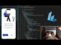 ASMR Programming Login Page UI With Flutter No Talking