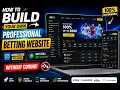 How to Install a Professional Betting Website Script with Full API Support Step-by-Step
