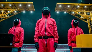 ناس اغنياء بيخلو الفقراء يلعبو العاب الى بيخسر فيها بيموت ملخص مسلسل لعبه الحبار Squid Game 