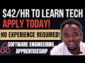 42 per hour Get paid to learn with airbnb tech apprenticeship program