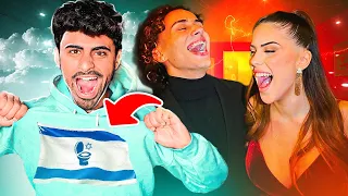 ردة فعل الاجانب لما عرفو اني من إسرائيل 