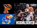 Princeton Tigers vs. Kansas Jayhawks | Full Game Highlights | ESPN College Basketball