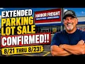 IT S Harbor Freight Parking Lot Sale EXTENDED 3 MORE DAYS of DEALS