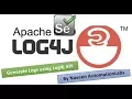 How to Generate Log Files in Selenium using Log4j API