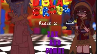 The Amazing Digital Circus Reacts To Jax Pomni 2X SPEED Jax Angst Funnybunny WIP TADC 