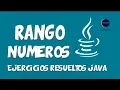 Generar Rangos a partir de dos numeros en Java - Bucle FOR