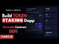 Creating Ownable Contracts in Solidity DeFI Build Token Staking Dapp From Scratch