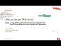 Autonomous Database Level 100 - Part 2
