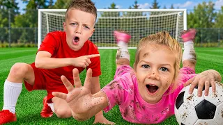 I TURNED MY SISTER INTO A PRO FOOTBALLER!