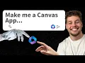 Create a CANVAS APP with Copilot 2024 HOW TO