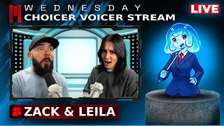 Zack and Leila Play Choicer Voicer! - Rating setups and hanging out with you guys!