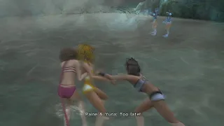final fantasy x 2 hd remaster hot spring scene