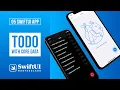 Learn how to develop a to-do iOS application from scratch with SwiftUI framework using Core Data