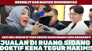 BONGKAR KEBOHONGAN DOKTIF DI PERSIDANGAN!! BANYAK BLUNDERNNYA!!