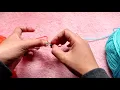 HOW TO JOIN YARN THE SECRET OF MAGIC KNOT