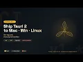 Ship Tauri 2 to Mac Windows Linux GitHub Actions Matrix Tutorial