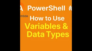 PowerShell Tutorial for Beginners - Part 2 Variables Data Types Basic Operations