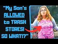 - Karen DARES Customer to HANDLE Her Nasty Kids Regrets it lol