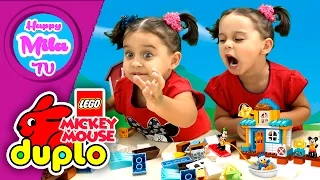 Lego Duplo 10827 Mickey And Friends Beach House for Goofy and Donald Duck | HappyMilaTV #263