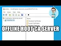 Install and Configure Offline Root CA Server Part 1