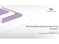 Microbial Monitoring of Germ-free Isolators
