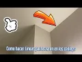 Como pintar techos ceilings perfectos te muestro como yo lo hago