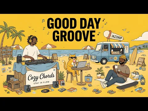 [Cozy Chords] A Groovy Start to the Day 🌤️ | JAZZHOP · CHILLHOP 🎧 | Cafe · Work